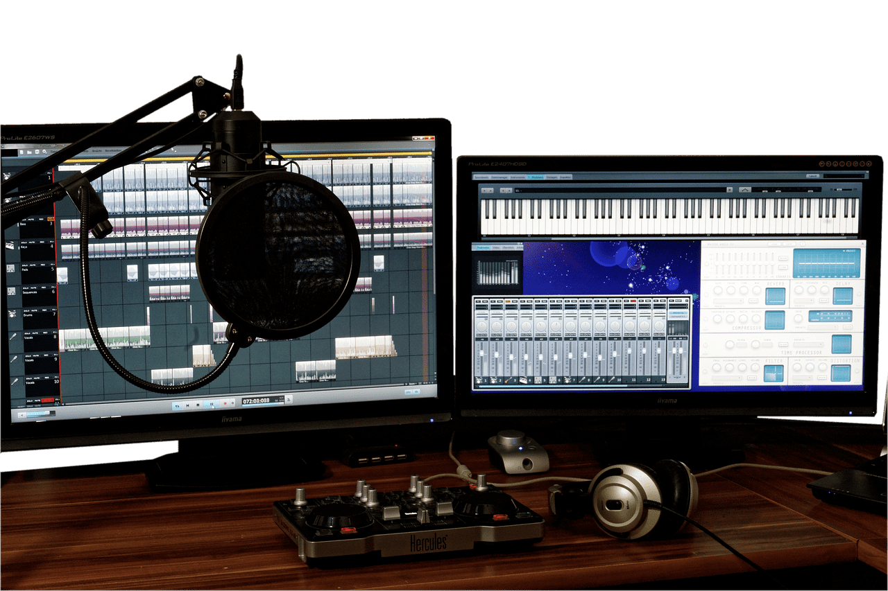 mixing studio picture