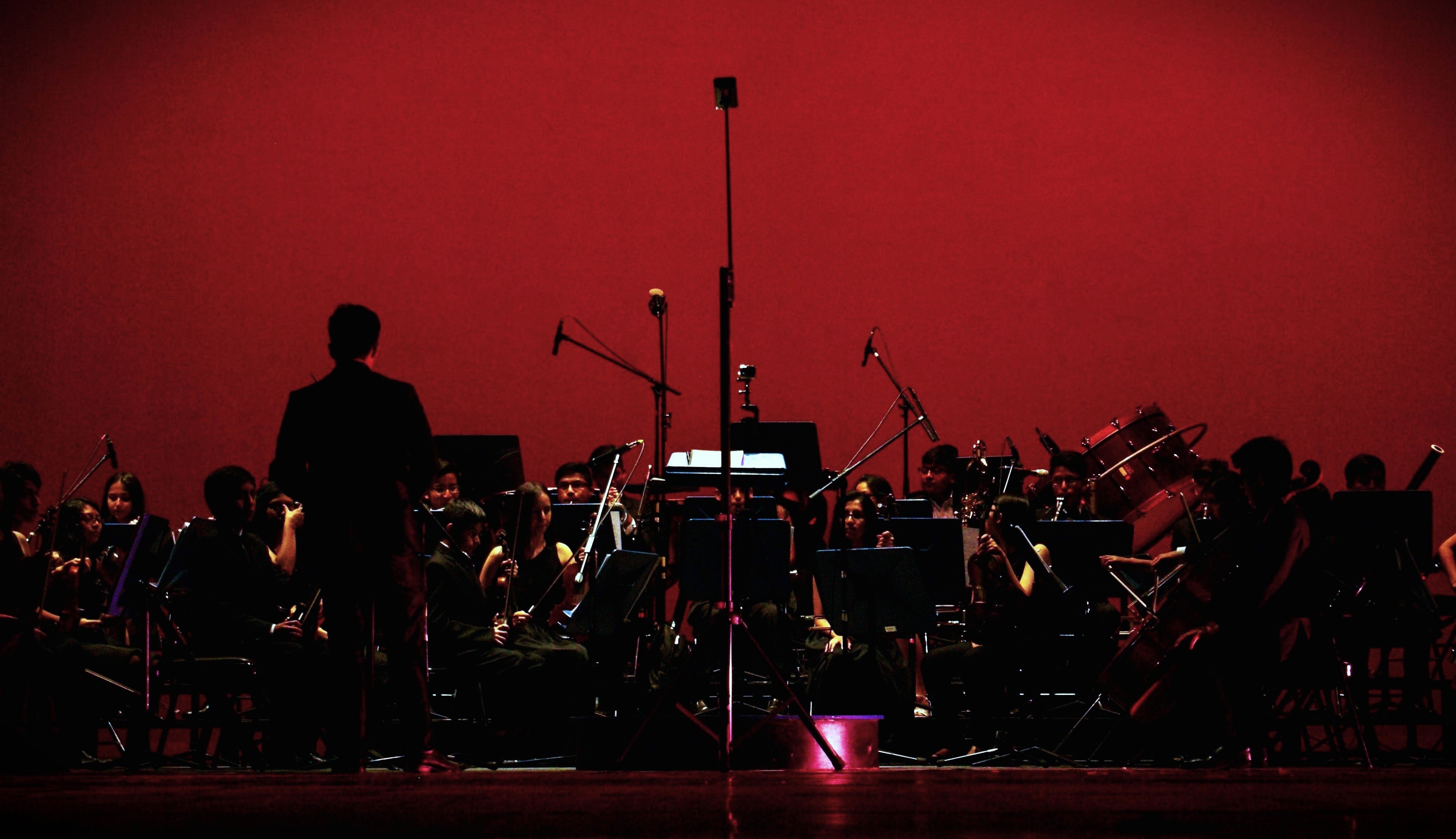 orchestra painting
